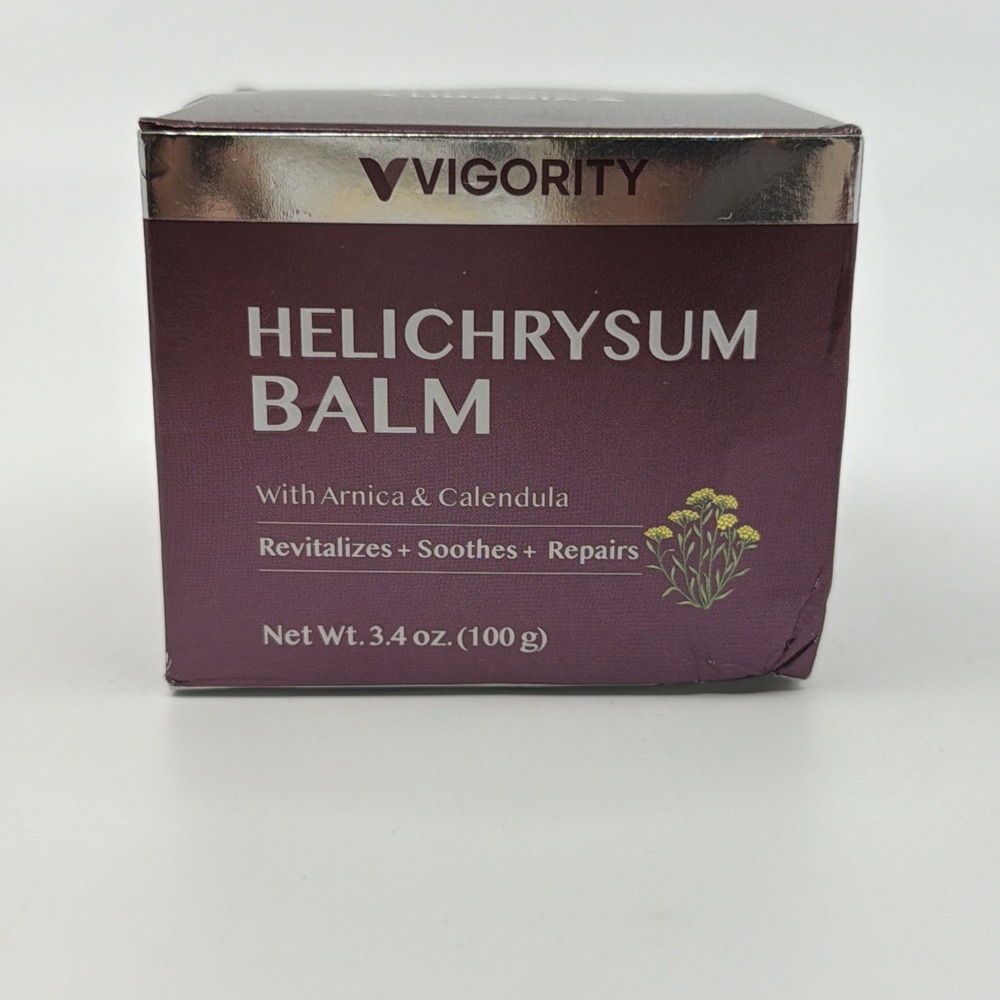 Vigority Helichrysum Balm Soothes & Repairs: Restorative Cream (3.4oz)
